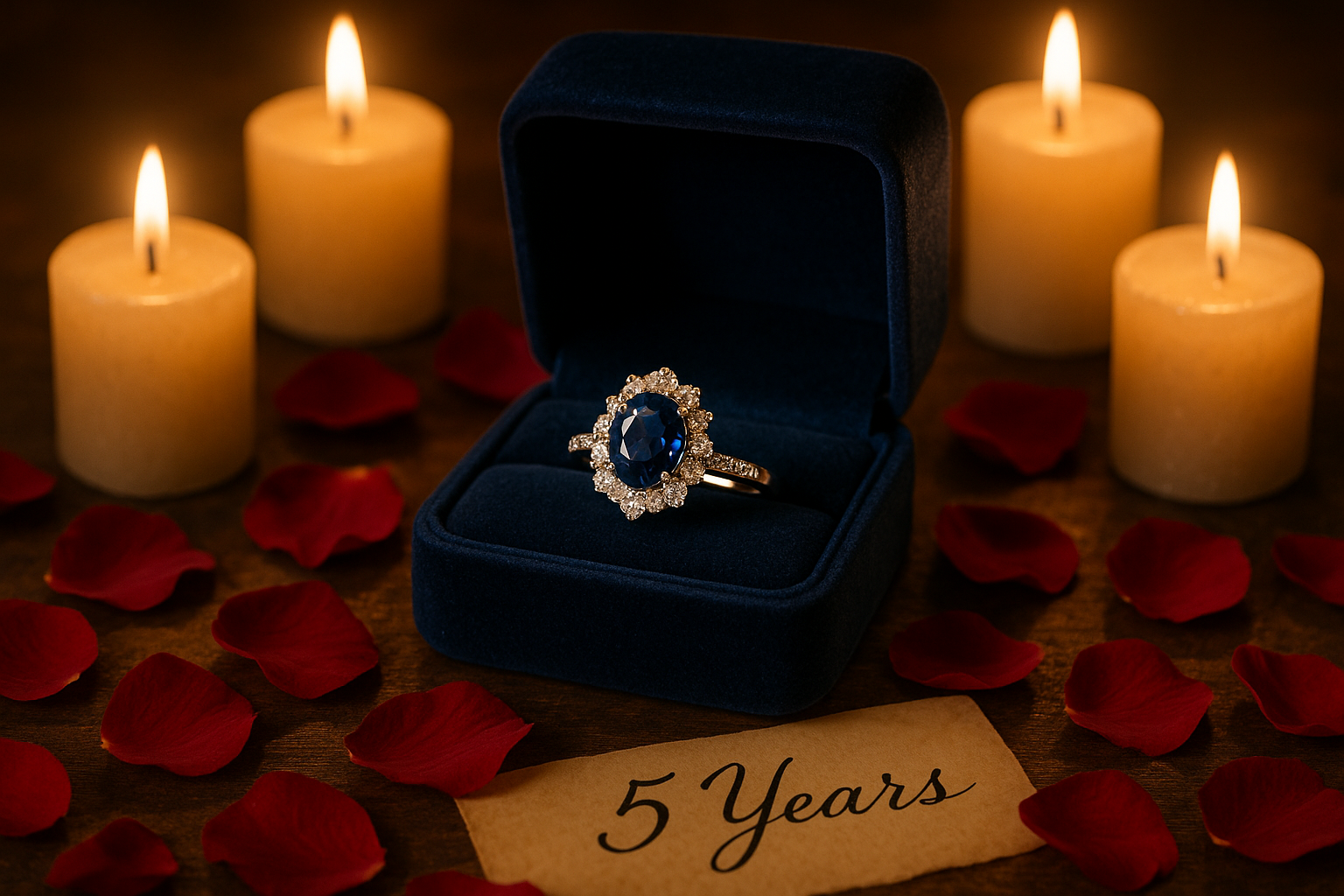 5 Year Anniversary & Sapphire