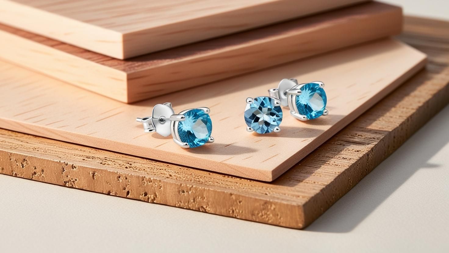 aquamarine earrings irosk australia