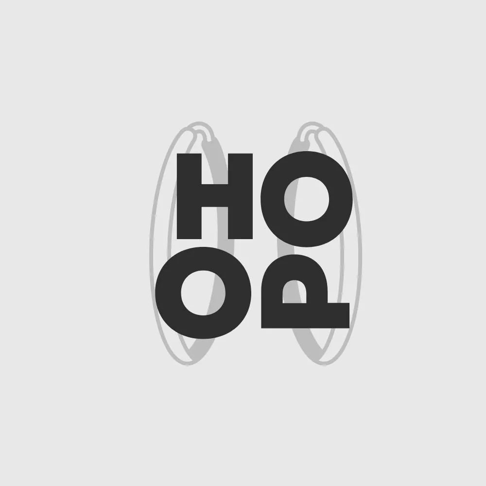 Elegant Silver Hoop Earrings at Irosk Australia