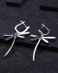 Dragonfly Earrings with Peridot & Swiss Blue Topaz | Irosk ®