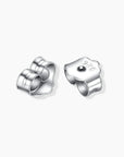 4 Pairs of Sterling Silver Earring Backs - Pushback (Hypoallergenic) - Irosk Australia