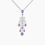 Amethyst Culture Pendant in Sterling Silver - Irosk Australia