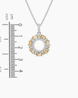 Irosk Galaxy Citrine Necklace in 925 Silver - Irosk Australia