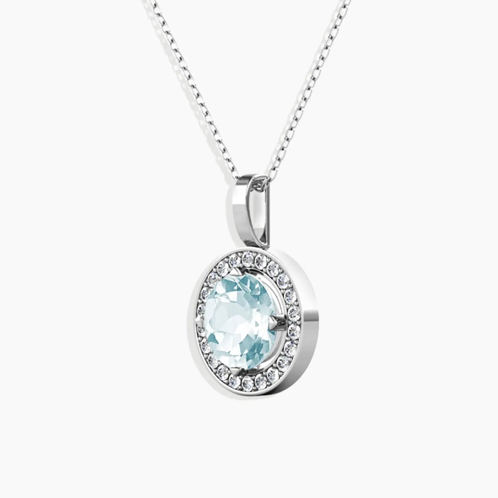 Irosk Topaz Circle Pendant - Irosk Australia