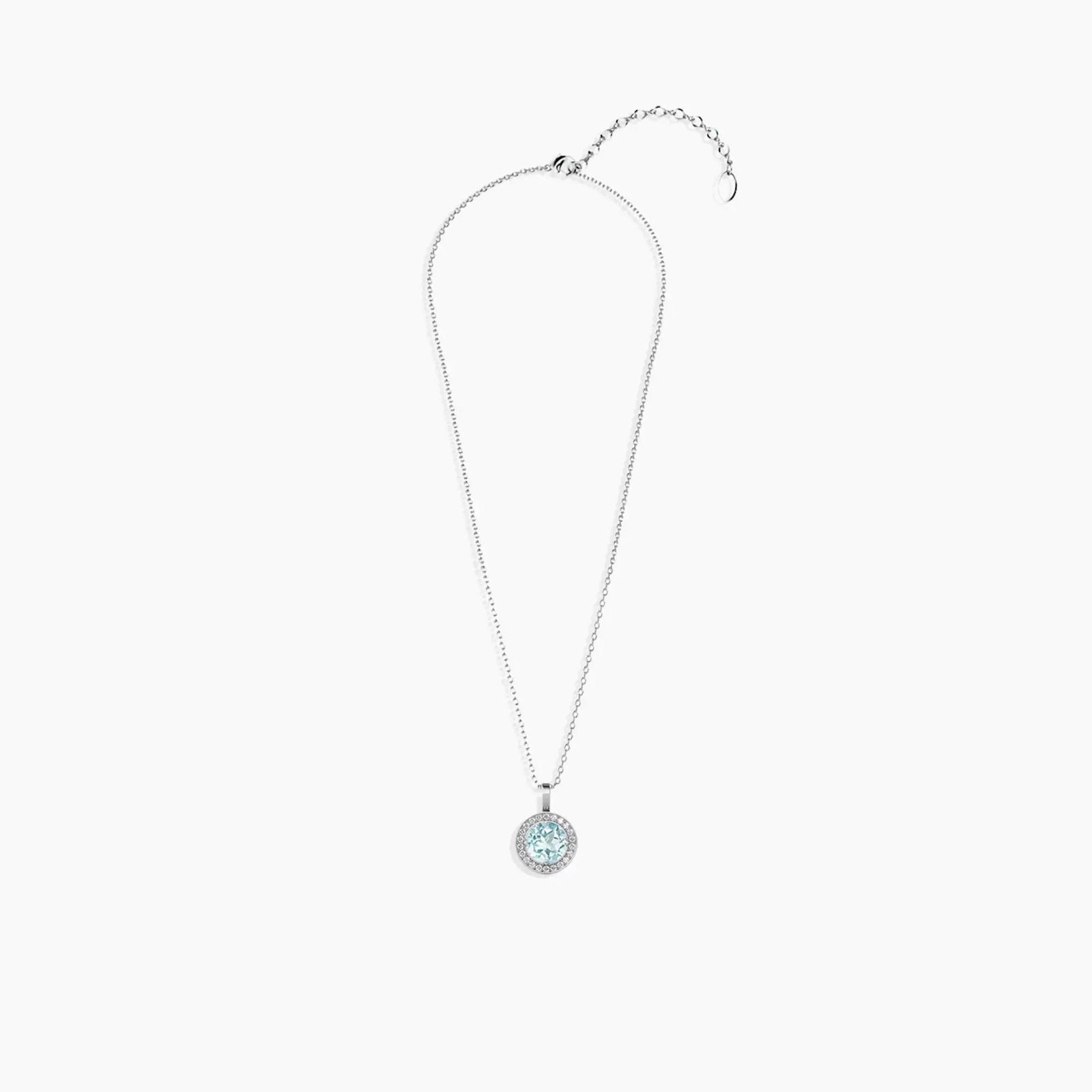 Irosk Topaz Circle Pendant - Irosk Australia