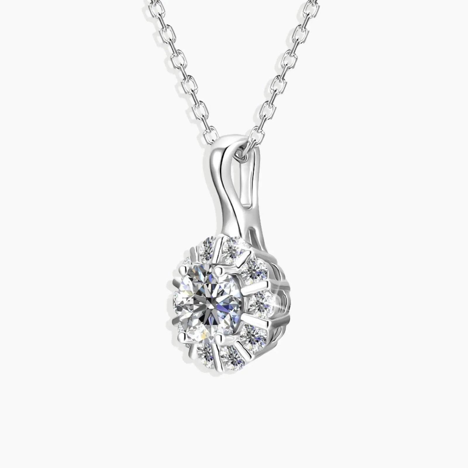 Moissanite Sparkle Pendant - Irosk Australia