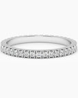 Silver - Classic Zirconia Band Womens Pave Ring - Irosk Australia ® - Irosk Australia