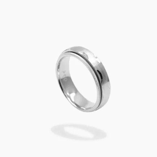 ZA Style Sterling Silver Fidget Ring - Discreet Anxiety Relief & Stylish Fidgeting - Irosk Australia