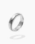 ZA Style Sterling Silver Fidget Ring - Discreet Anxiety Relief & Stylish Fidgeting - Irosk Australia