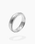 ZC Style Sterling Silver Fidget Ring: Classic Elegance Meets Fidget Freedom - Irosk Australia