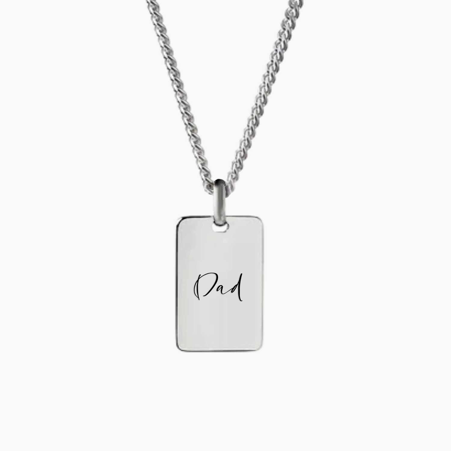 Handwriting Necklace for Men