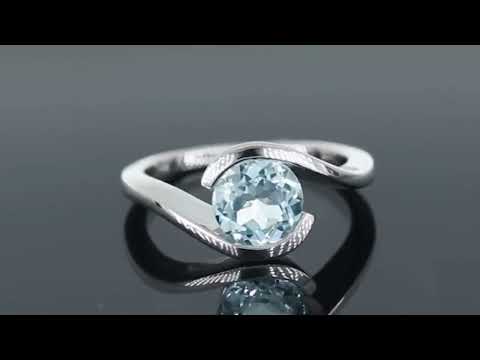 topaz semi bezel ring video