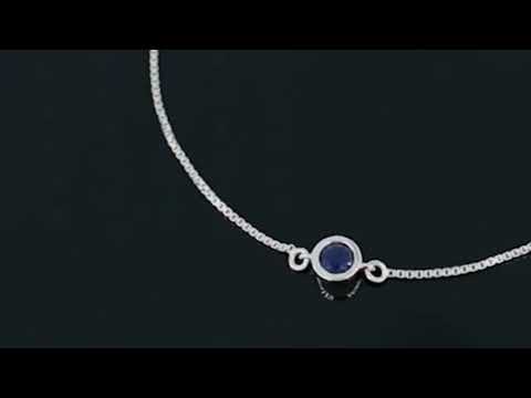 video of bracelet round cut bracelet