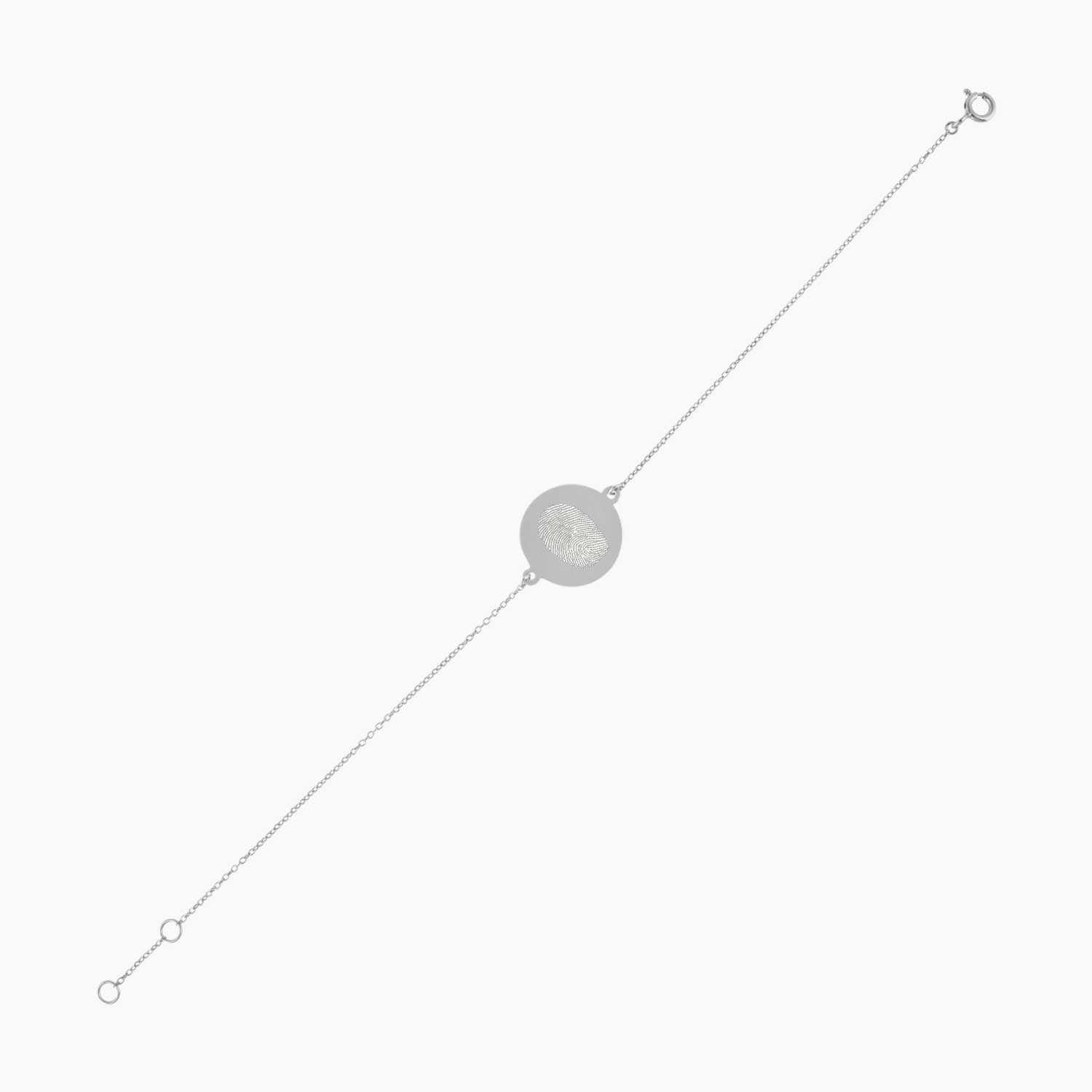 Custom Fingerprint Engraved Bracelet