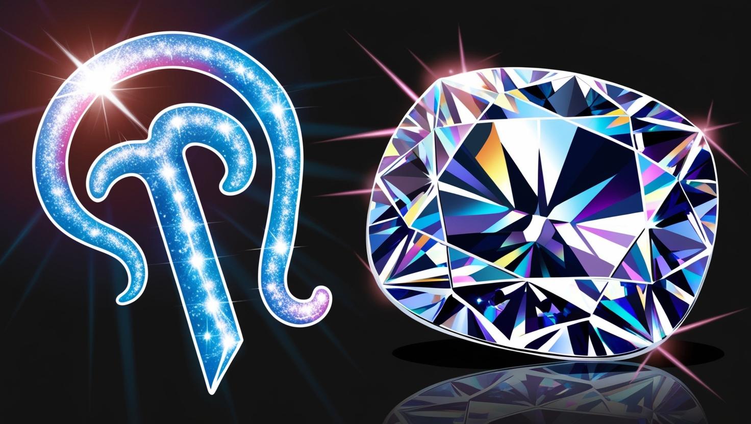 aries and moissanite
