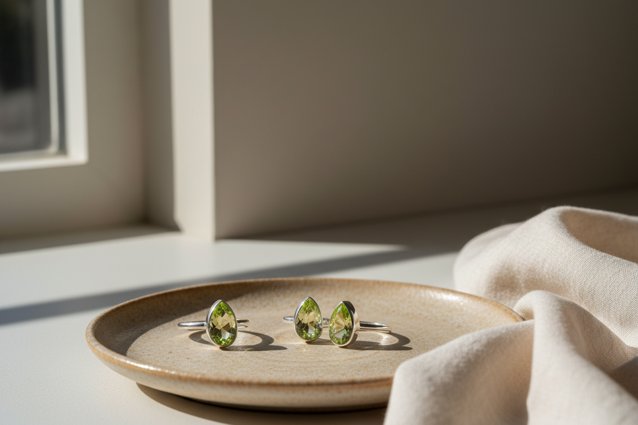 peridot jewellery designs