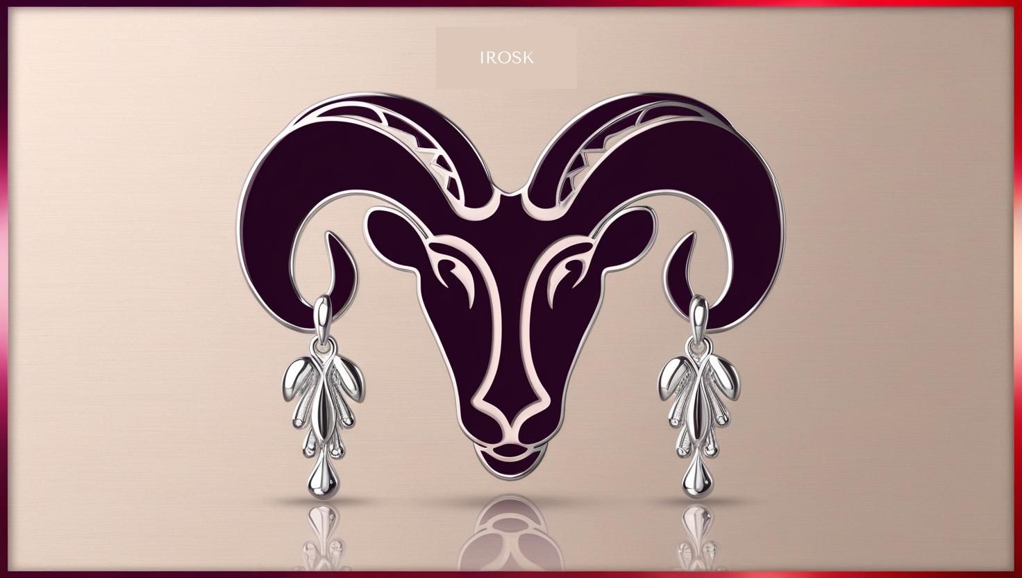 image representing zodiac earrings