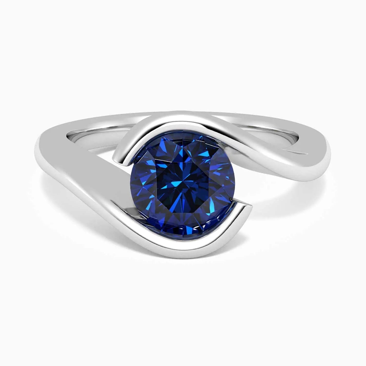 September Birthstone Rings – Sapphire Solitaires, Stackables