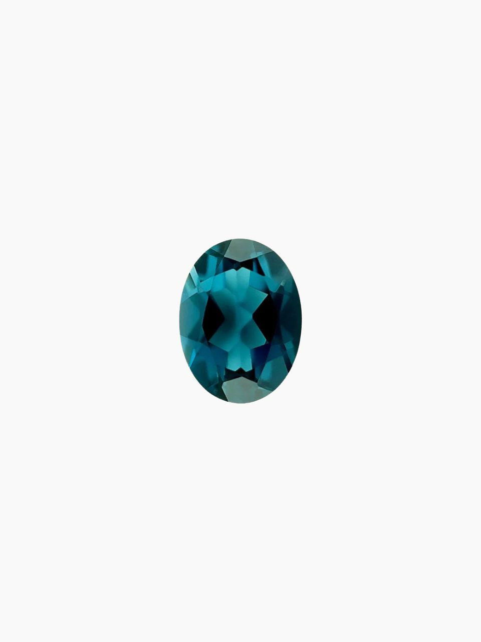 oval shape topaz