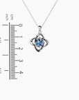 Alexandrite bond pendant necklace size reference chart – 2.3 cm by 1.5 cm