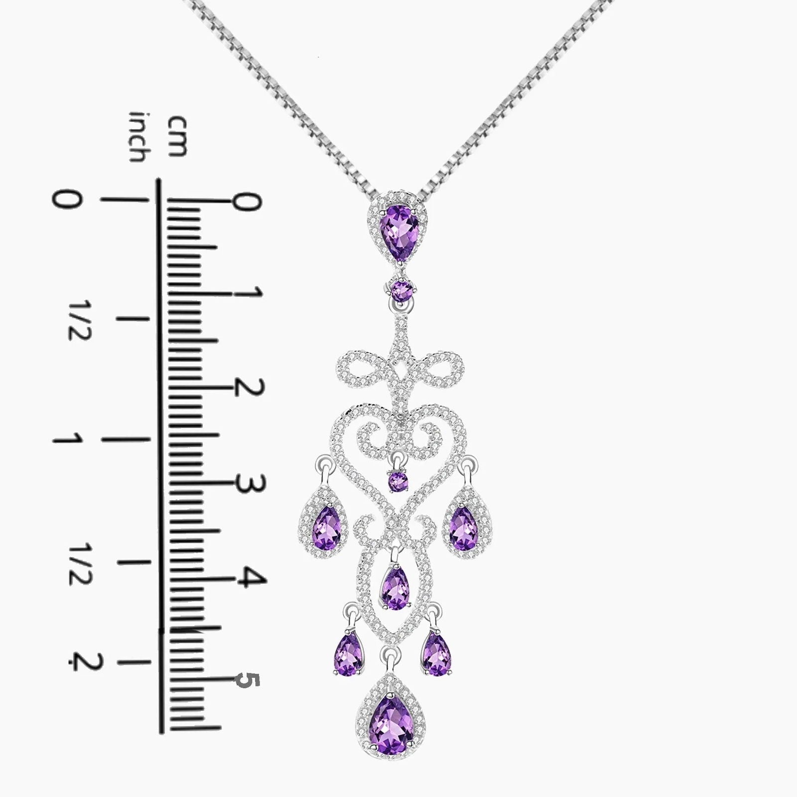 Amethyst Culture Pendant in Sterling Silver - Irosk Australia
