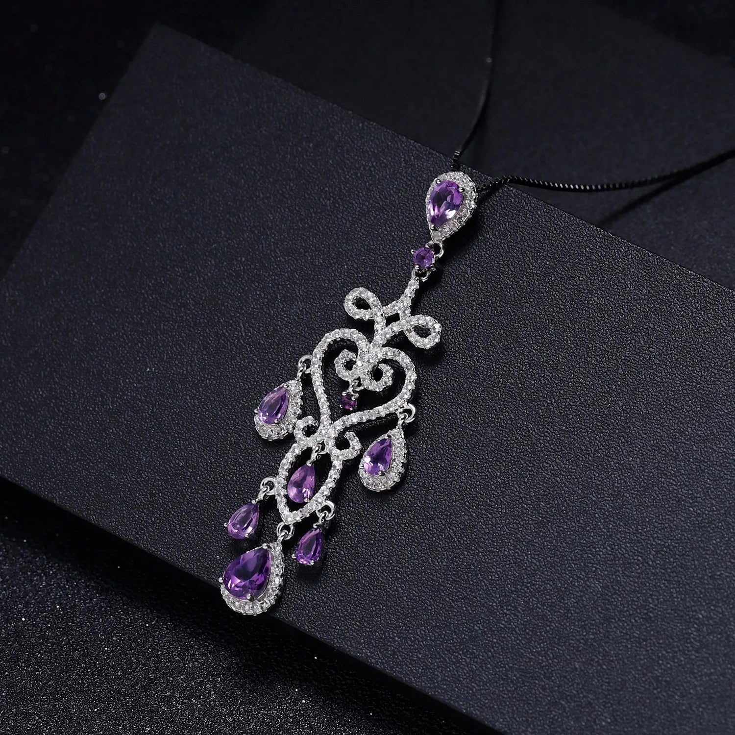 Amethyst Culture Pendant in Sterling Silver - Irosk Australia