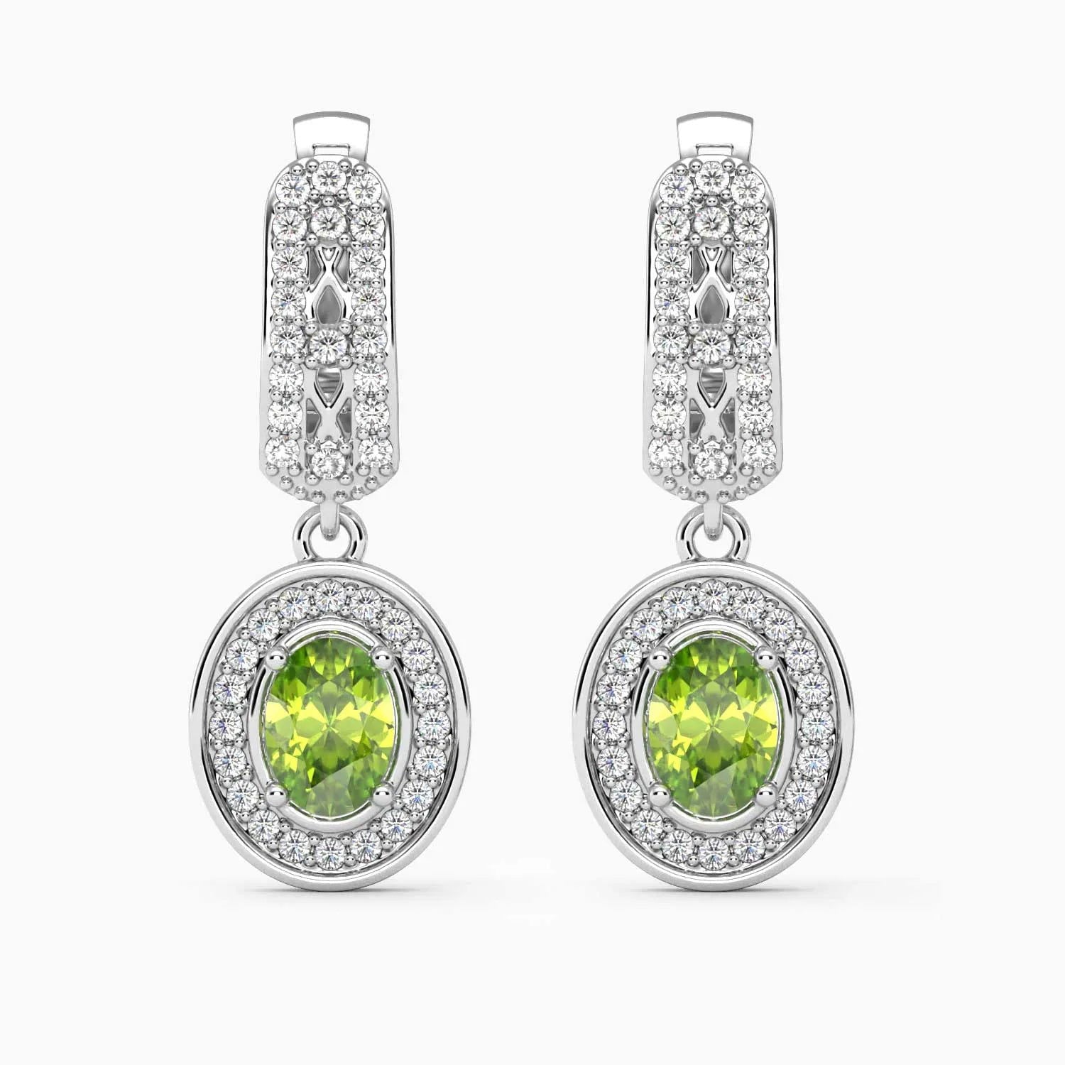 Peridot gemstone properties card emphasizing the stone's symbolism and August birthstone significance.