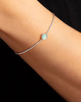 Irosk Bezel Set Round Opal Bracelet - Irosk Australia