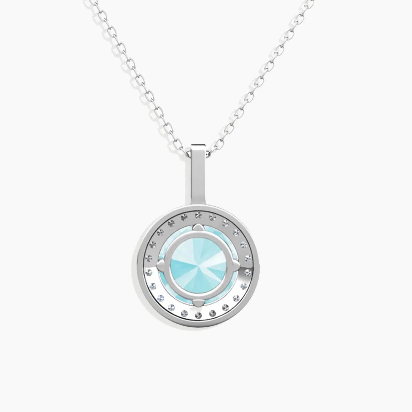 Irosk Topaz Circle Pendant - Irosk Australia