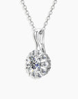 Moissanite Sparkle Pendant - Irosk Australia