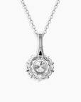 Moissanite Sparkle Pendant - Irosk Australia