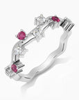 Ruby Galaxy Ring - Irosk Australia