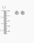 Informational graphic about moissanite, illustrating its purity, strength, and eco-friendly benefits with a close-up gemstone image.