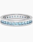 Topaz Channel Set Ring - Sterling Silver - Irosk Australia ® - Irosk Australia