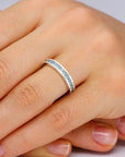 Topaz Channel Set Ring - Sterling Silver - Irosk Australia ® - Irosk Australia
