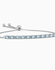 Topaz Tennis crafted Bracelet in 925 Sterling Silver | Irosk Australia ® - Irosk Australia