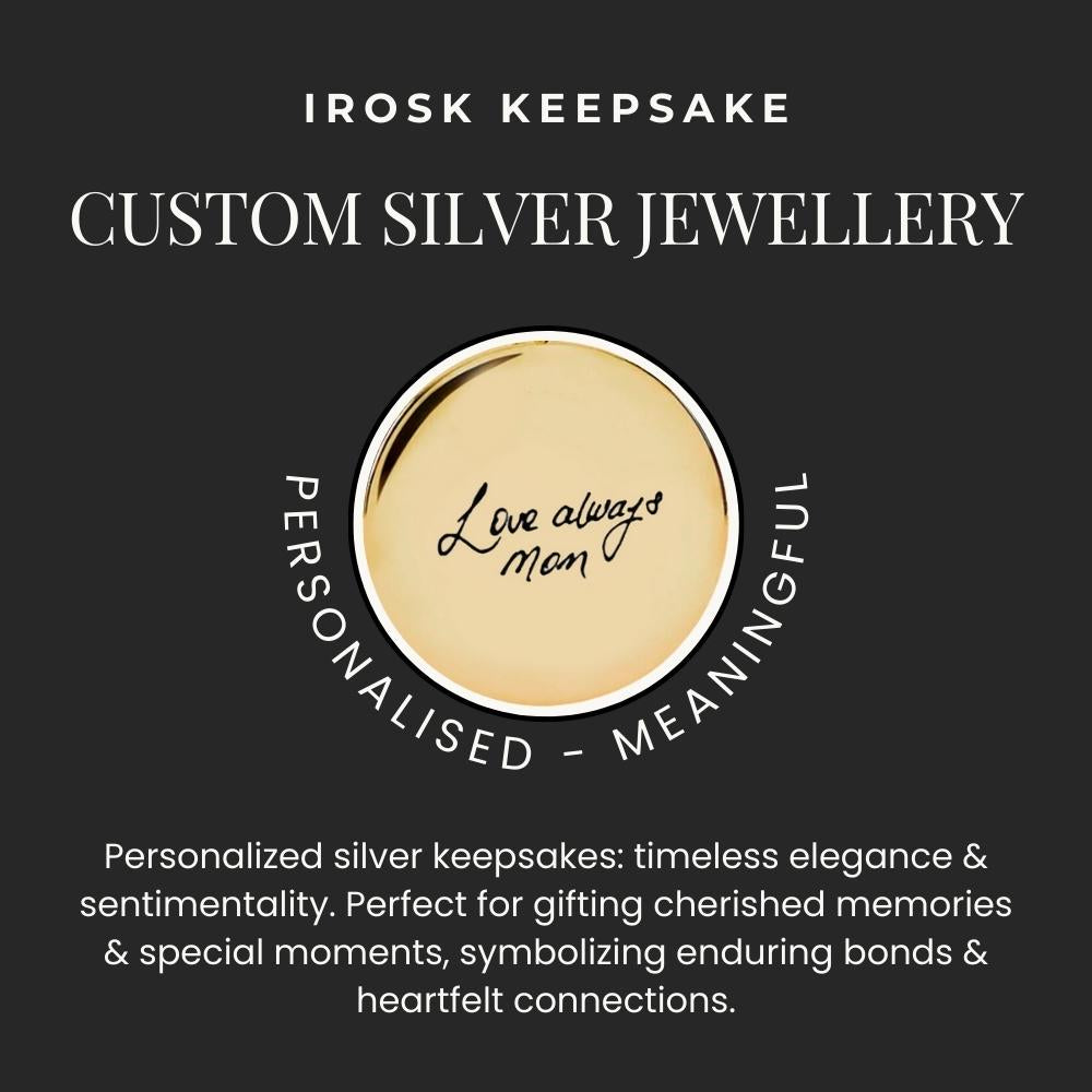 The Classic Round Pendant: Amore Token exudes timeless charm and sophistication. Available in both silver and gold, this coin-shaped custom pendant adds a touch of elegance to any outfit. Crafted with meticulous attention to detail, it serves as a timeless token of love and affection, perfect for adding a personalized touch to your accessory collection.