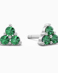 Petite Trio Emerald Earrings - Irosk Australia ®