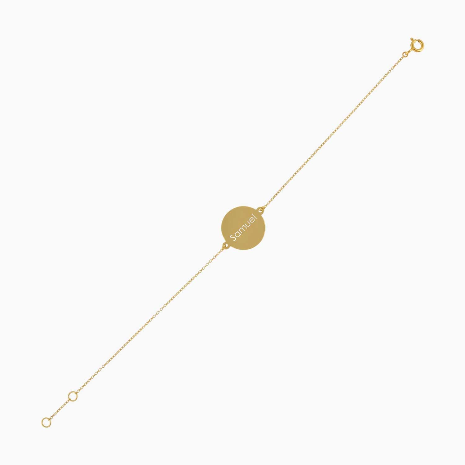 gold bracelet  full view