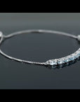 Topaz Tennis crafted Bracelet in 925 Sterling Silver | Irosk Australia ®