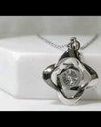 Moissanite Bond Necklace | Sterling Silver | Irosk Australia