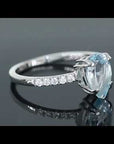 video of topaz pear shape ring
