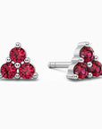 Petite Trio Ruby Earrings - Irosk Australia ®
