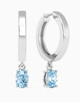 topaz hoops