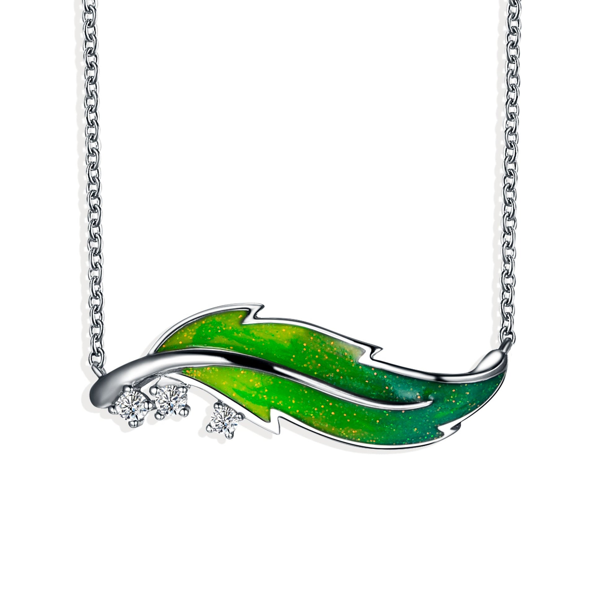 Front View of Irosk Dew Necklace