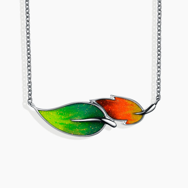 Front View of Irosk Seasons Necklace